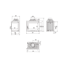 Recuperador Simple 8 Kw c/ Lateral - Kratki